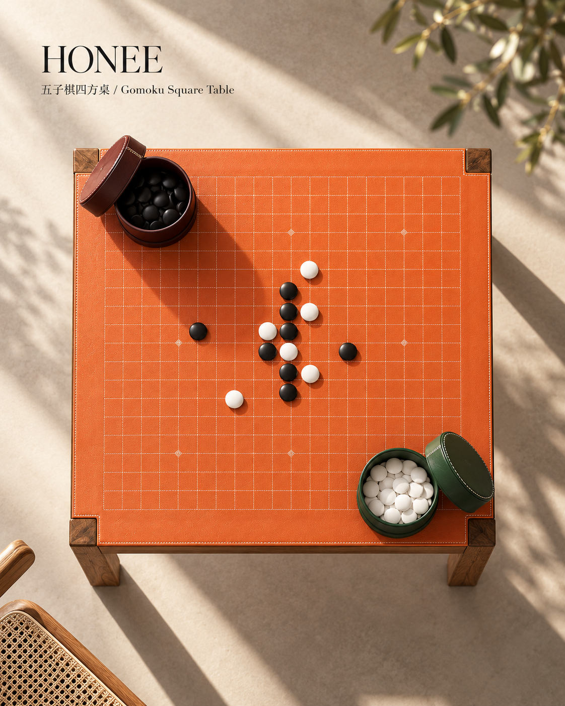 HONEE Gomoku Square Table